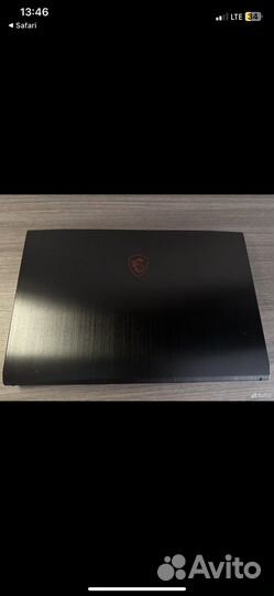 Продам ноутбук Msi gf75 thin 9rcx