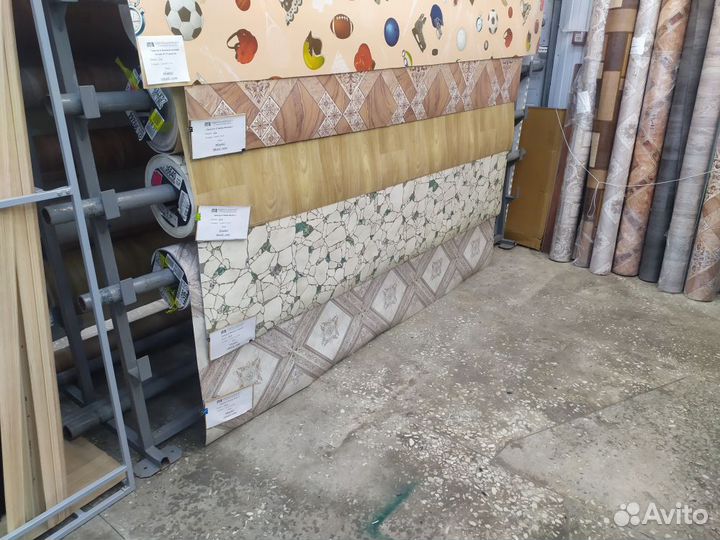 Линолеум бытовой, полукоммерческий