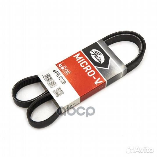 6PK1228 Ремень п/к 6PK1228 Gates
