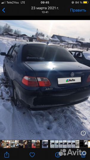 FIAT Albea 1.4 МТ, 2008, 300 000 км