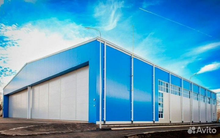 Постройка ангаров f-0259