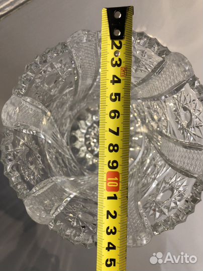 Ваза хрустальная, винтаж СССР