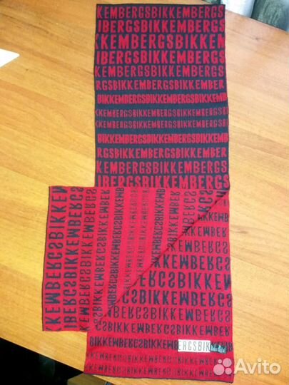 Шарф bikkembergs италия новый