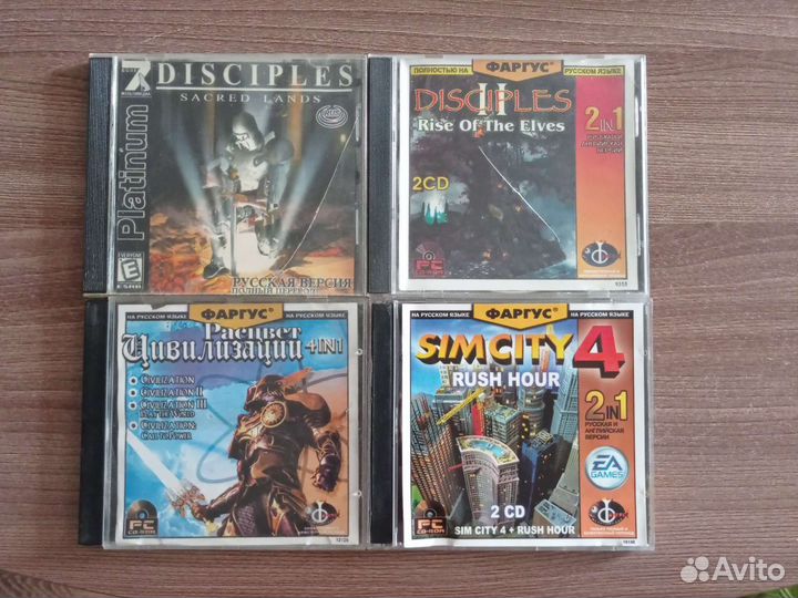 Компьютерные игры диски для пк