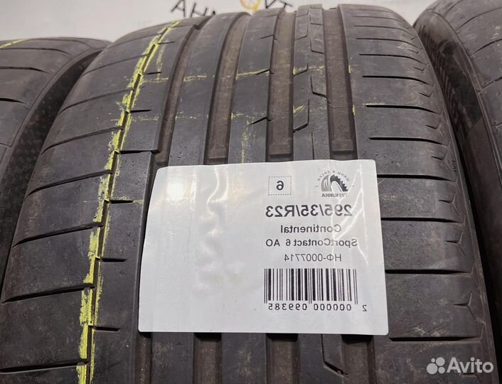 Continental SportContact 6 295/35 R23 94Y