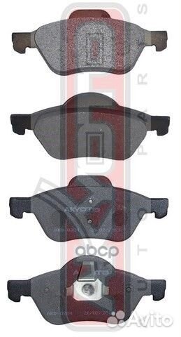 Колодки тормозные дисковые передние AKD-0204 AK