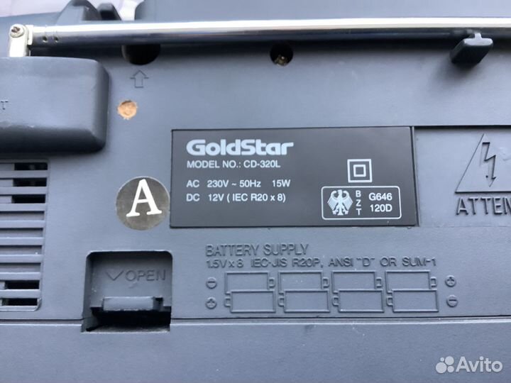 Редкая магнитола GoldStar