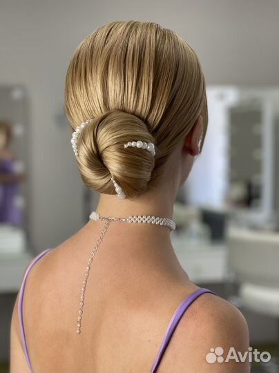 Свадебные шпильки в прическу