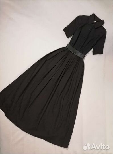 Длинное платье Valentino хлопок прошва