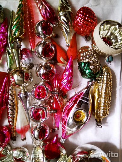 Игрушки СССР ёлочные советские