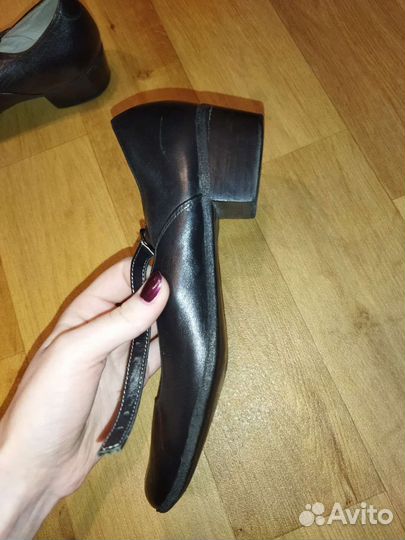 Туфли концертные профессиональные для танцев кожа