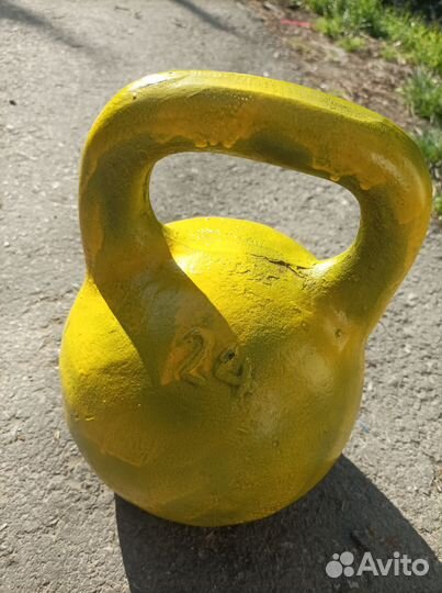 Гиря 24 кг СССР