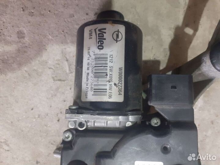 Opel zafira C моторчик дворника