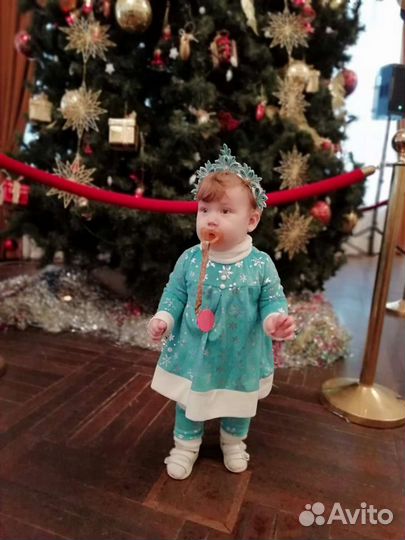 Новогодний костюм снегурочки