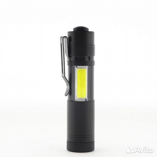 Фонарь ручной (2*LED + COB) 1аа (LR09)