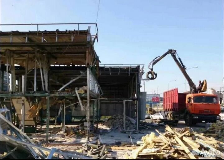 Демонтаж металлоконструкций / Резка металла