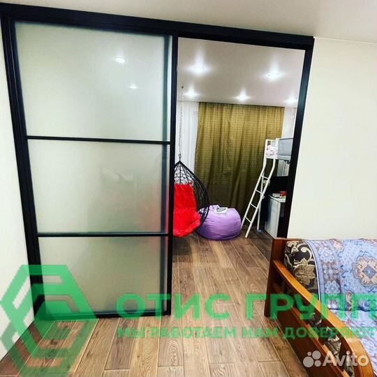 Перегородка для зонирования детской комнаты