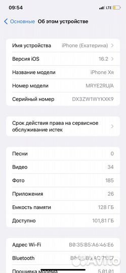 iPhone 10 xr 128