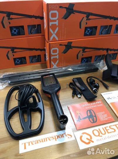 Металлоискатель Quest X10 Pro