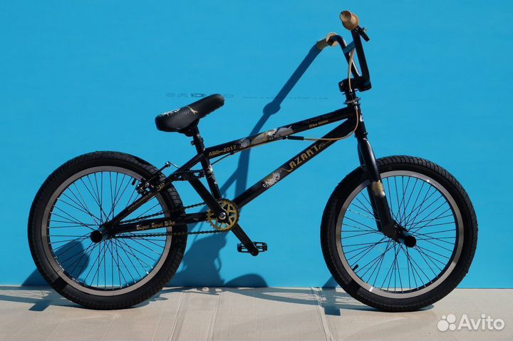 Велосипед BMX azartforce черный