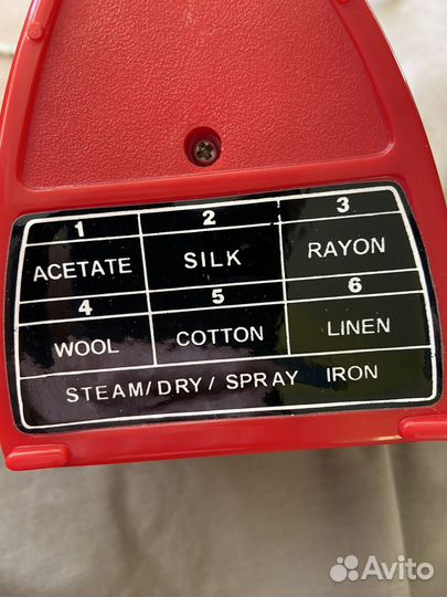 Утюг с парогенератором новый