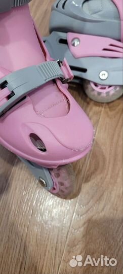 Роликовые коньки детские раздвижные