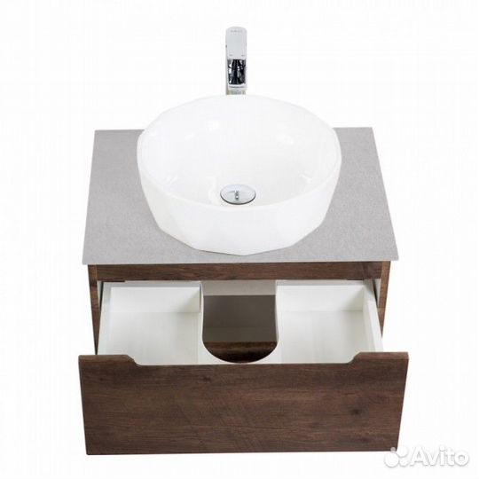 Мебель для ванной BelBagno Etna-600-S Rovere Moro