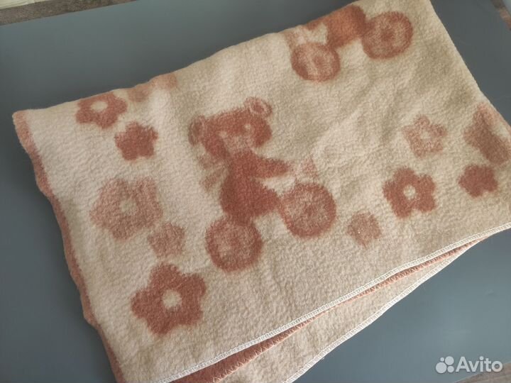 Одеяло детское шерстяное