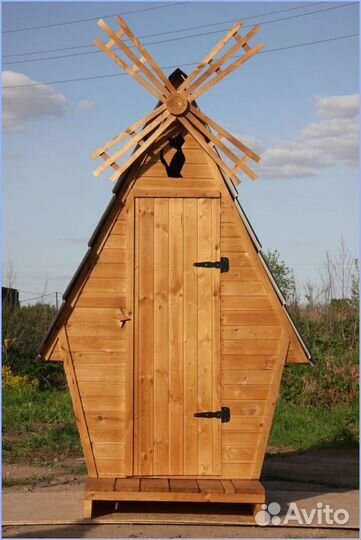 Уличный туалет прямоугольник жбз 590