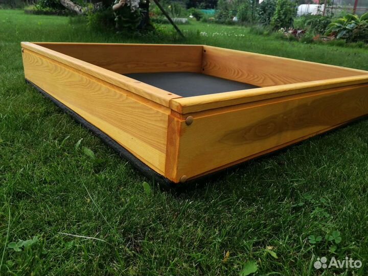 Песочница быстросборная с тентом, 83х83 см