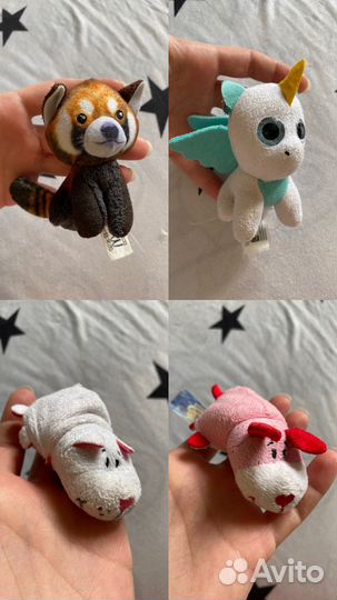 Мягкие игрушки новые и б/у