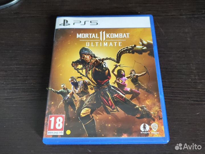 Mortal kombat 11 ultimate PS5 диск