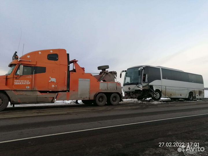 Эвакуатор грузовой частичной погрузки. Красноярск