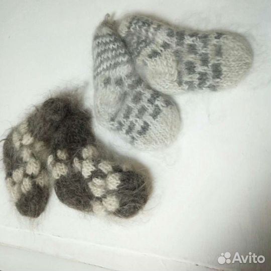 Пуховые носки детские