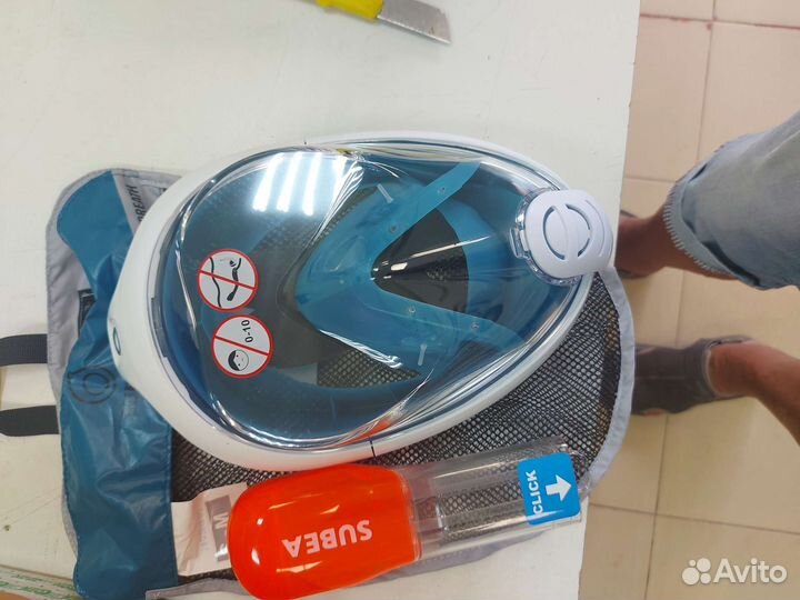 Маска для снорклинга Subea Easybreath размер S-M