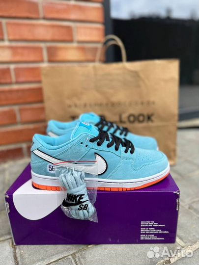 Кроссовки nike sb dunk low club 58 gulf