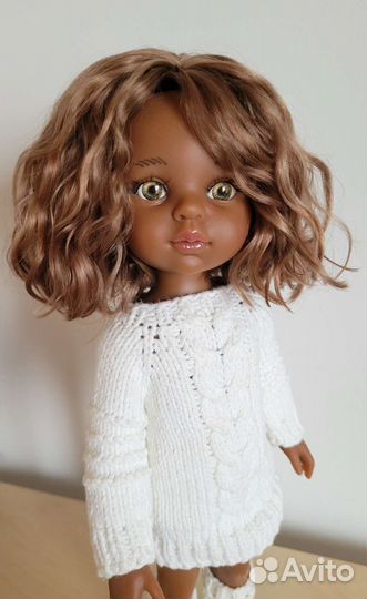 Кукла paola reina перепрошитая козочкой