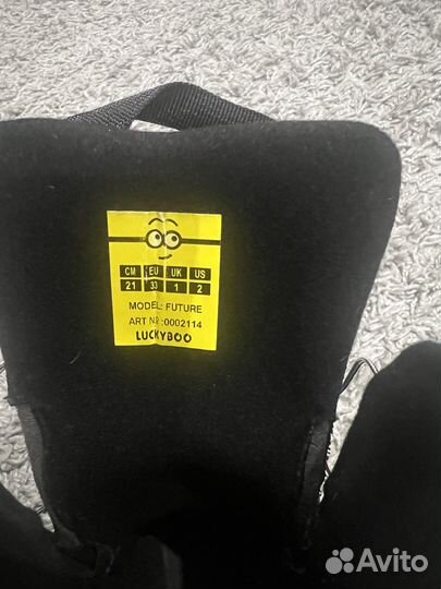 Ботинки для сноуборда детские 33