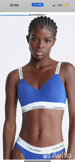 Calvin klein бюстгалтер