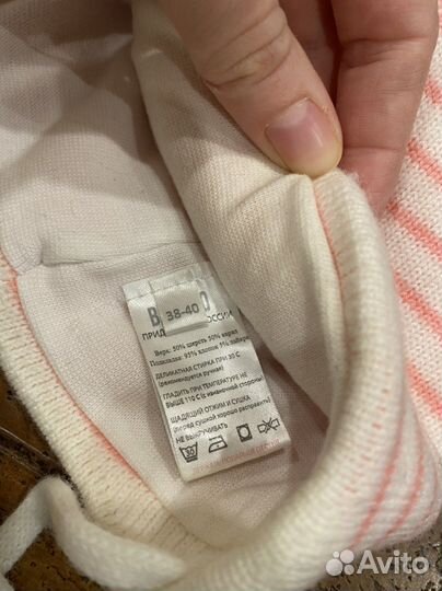 Шапка для девочки, зима