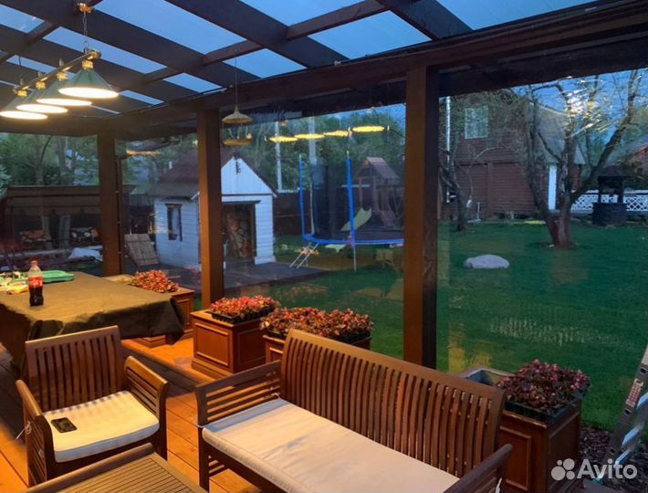 Мягкие окна для беседок кафе и ресторанов