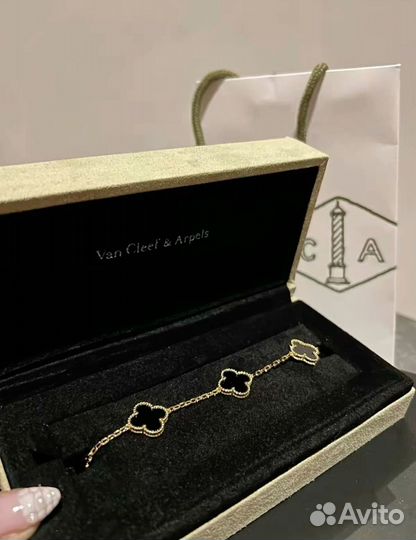 Украшения van cleef серьги, подвеска и браслет