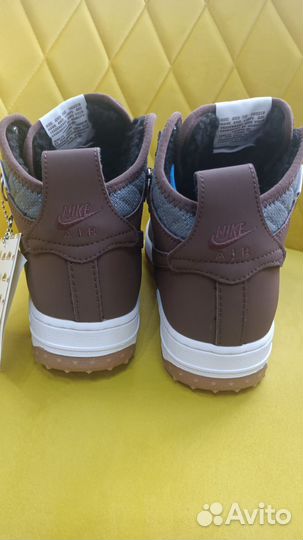 Кроссовки зимние Nike Air Force 1 Duckboot с мехом