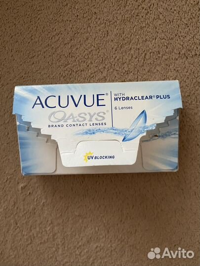 Линзы acuvue oasys -1.75