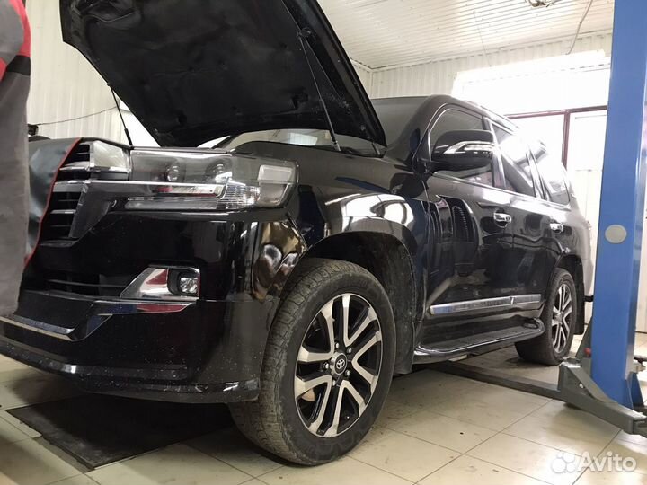 Установка гбо Toyota Land Cruiser