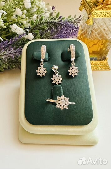 Серебро 925 комплект гарнитуры