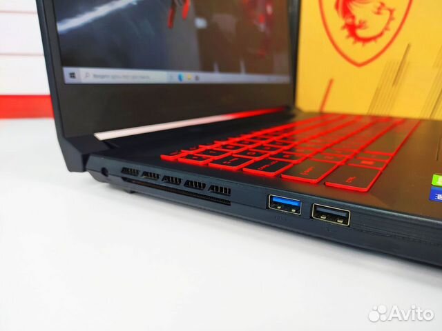 Игровой ноутбук MSI на i7 + GeForce RTX + SSD объявление продам