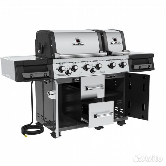 Газовый гриль встраиваемый broil king imperial S 6