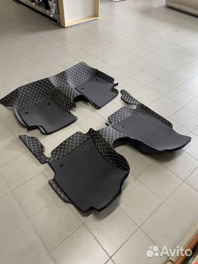 Пошив ковриков Eva + 3Д (Ева) быстро