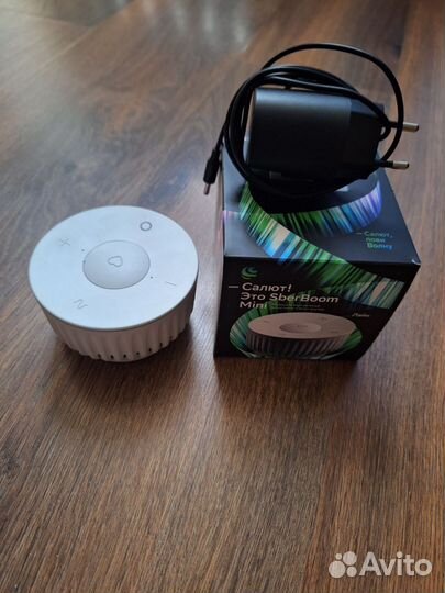 Умная колонка SberBoom Mini (Белая)